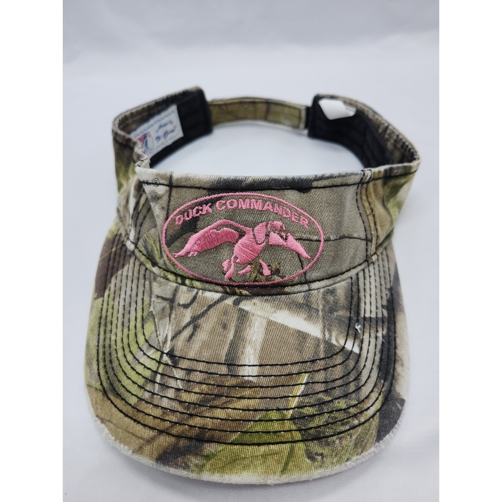 Duck Commander Camouflage Pink Visor Hunting Cotton Polyester Unisex OSFM